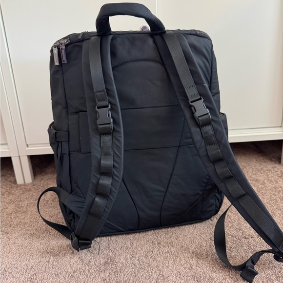 Lululemon Black Diaperbag - Picture 3 of 9